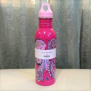 SOLD OUT! Vera Bradley Paisley Fuchsia Water Bottle NWT